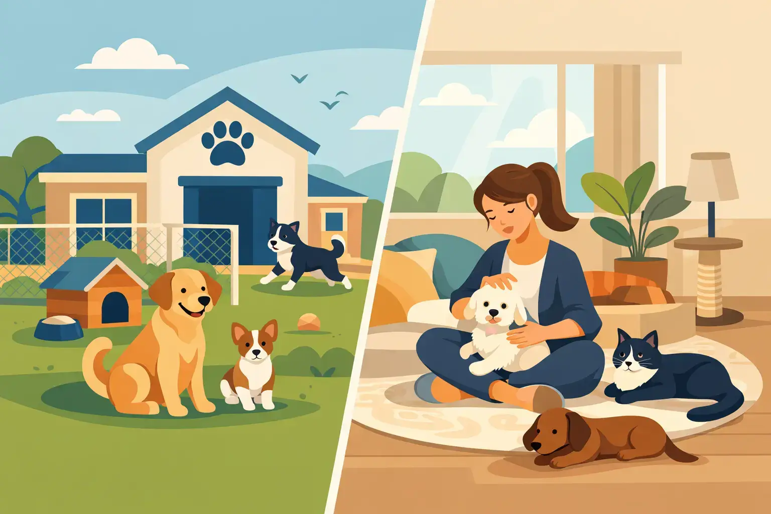 Hundepension oder Petsitter: Was passt besser?