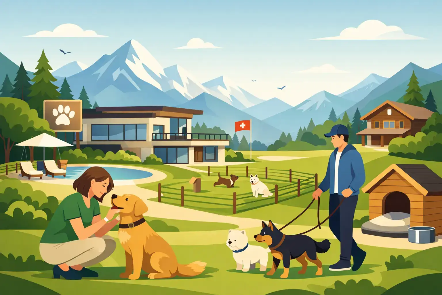 Premium Hundepension Schweiz: Ratgeber für die Wahl
