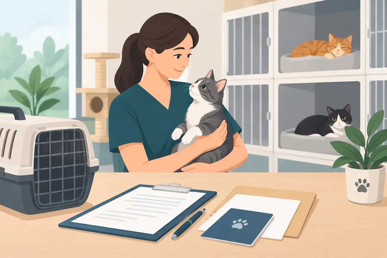 Welche Unterlagen braucht eine Katzenpension?